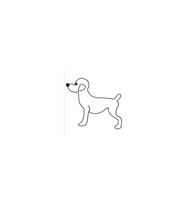 犬の図